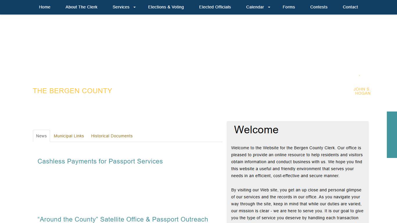 Bergen County Clerk - Home